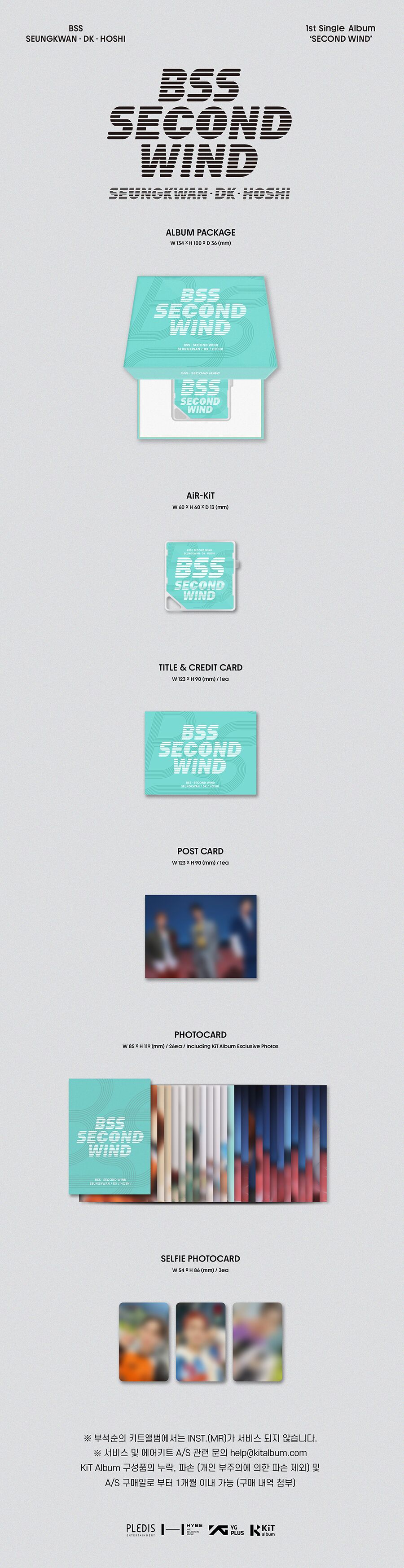 seventeen BSS SECOND WIND ポストカード - K-POP・アジア